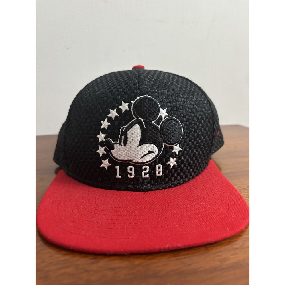 New Era 9FIFTY Disney Mickey Mouse 1928 SnapBack Hat Black Red